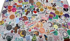 20 Stickers Christian Faith
