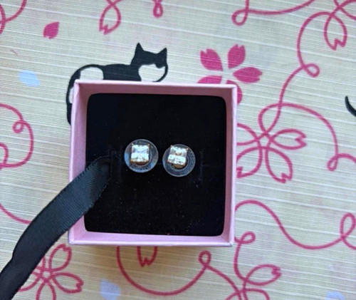 Swarovski runde ohrstecker - runde,