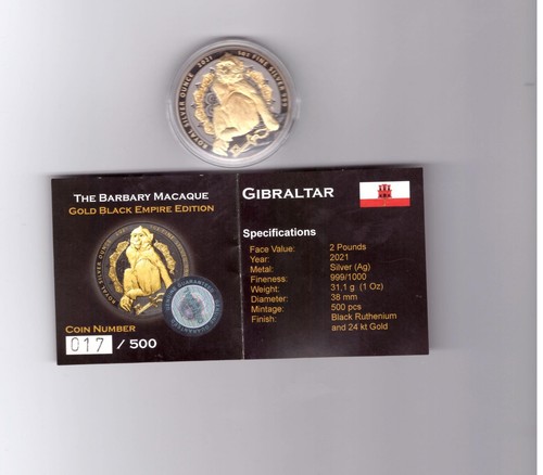 Gibraltar 2021 1oz silber - ,,