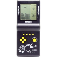 Vintage Großbild-Ziegel Spielkonsole mit 23 Spielen - Nostalgisches Gameplay