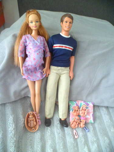 Vnt barbie puppen happy - vnt,