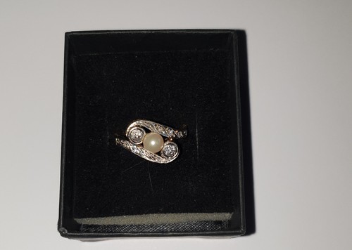 Antiker ring 750 - antiker, mit