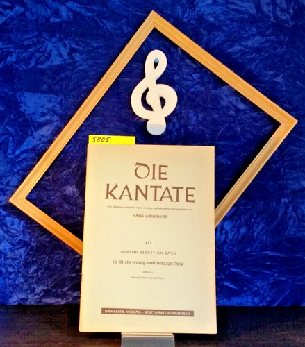 Bach es ist ein - ,