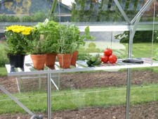 Aluregal, abklappbar, 120 x