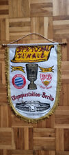 Wimpel  BAYERN MÜNCHEN DFB-POKAL-FINALE 03. Mai 1986 vs VfB Stuttgart in BERLIN