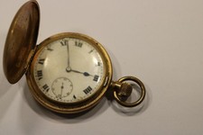 Taschenuhr Vergoldet Signiert