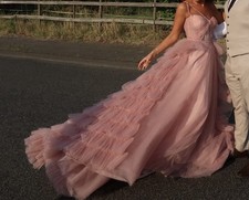 Maßgeschneidertes Ballkleid, Verlobungskleid, Hennaabend, Abendkleid XS-S