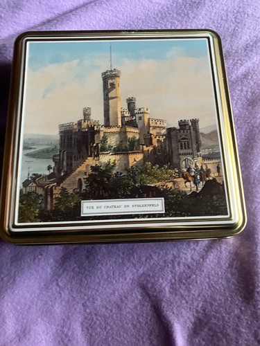 Blechdose blechkiste burg - blechdose,