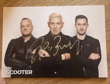Autogrammkarte Scooter H. P
