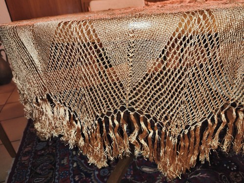 Unikat runde tischdecke - unikat,