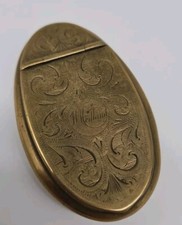 Messing Dose  - Tabak Dose -