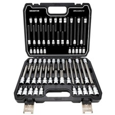 HASKYY 32tlg Torx Steckschlüssel Satz T25-T80 Innen Nüsse Bits Werkzeug Set Nuss