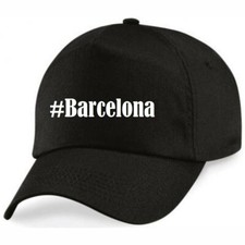 Basecap #Barcelona Hashtag