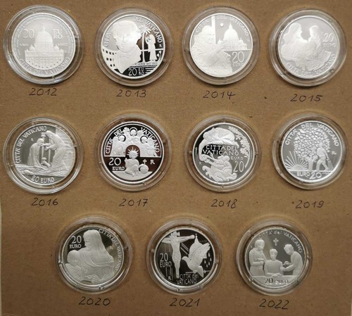 Vatikan euro silber pp - ,