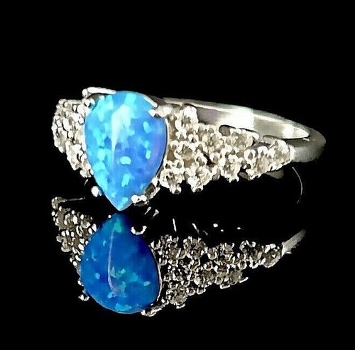 Opal ring echt 925 silber - echt.,