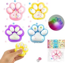 4 Stück Taba Squishy Pfote