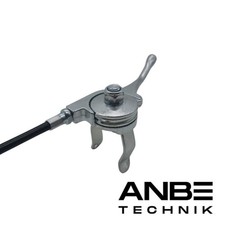 Gashebel mit Seilzug L1500