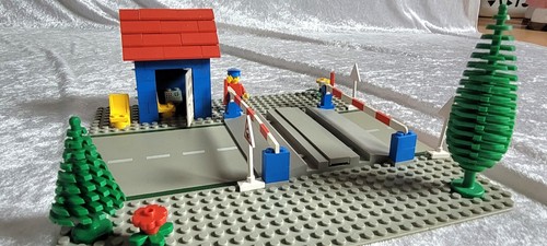 Lego eisenbahn bahnübergang - lego,