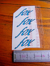 FOX- Aufkleber/ Decal/ Sticker- Set, wie Foto, NEU, Nr. 20