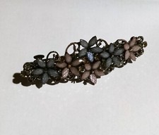 Haarspange strass grau - 1,