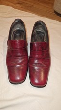 Schöne Bequeme Schuhe In Dunkelrot Gr.38