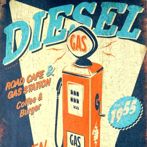 Diesel road cafe - road,