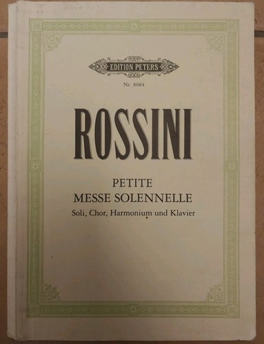 Rossini petite messe - rossini,