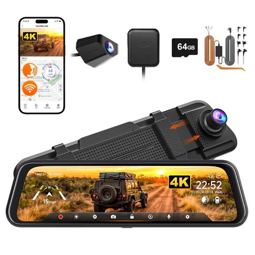 Wolfbox dashcam auto vorne - wolfbox,
