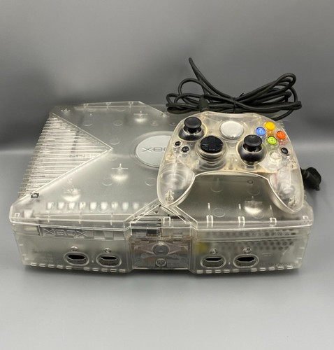 Microsoft xbox classic crystal - microsoft,