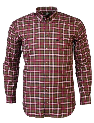Hemd karo rot button down - rot, button-down