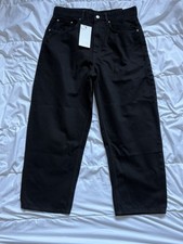 Zara Taper Wide Leg Jeans