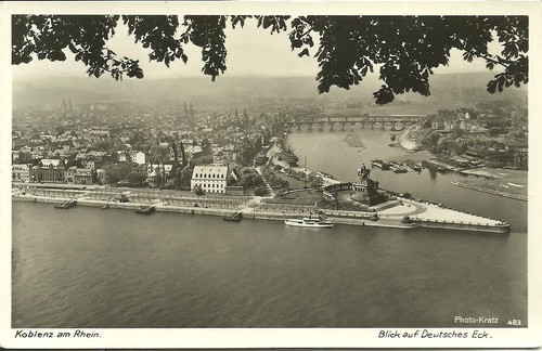 Koblenz rhein deutsches - ak, am
