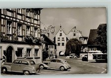 10088533 - 7992 Tettnang Baerenplatz mit Torschloss 1958