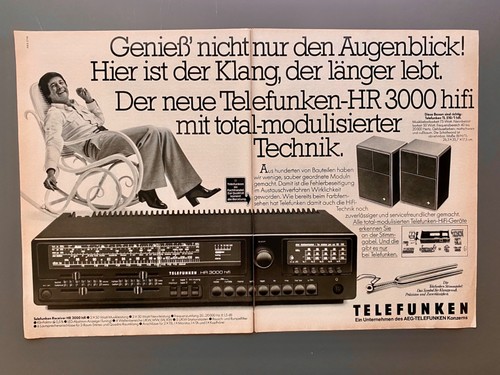 1977 telefunken 3000 hifi - telefunken,