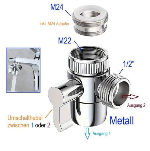 Umschalt wasserhahn adapter - umschalt,