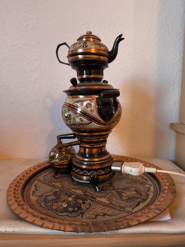 Samuwar messing kupfer kaffee - samuwar, messing,