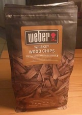 Weber 17627 Räucherchips Whiskey Fleisch Geflügel Räuchern Grillen Zubehör 700g
