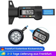 Digital Reifenprofiltiefenmesser LCD Display 0-25,4mm 1Zoll Messgerät