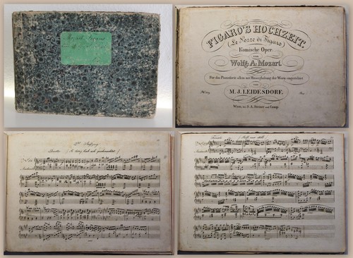 Leidesdorf mozart figaro - mozart, figaro's