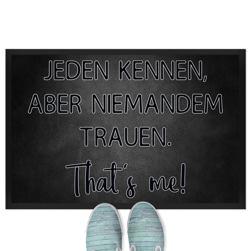 Jeden kennen aber niemandem - kennen,,