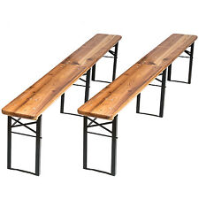 2x Bierbank klappbar Bank Bierbänke B-Ware