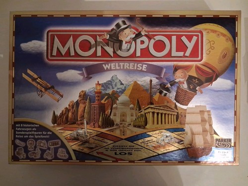 Parker monopoly weltreise - parker,