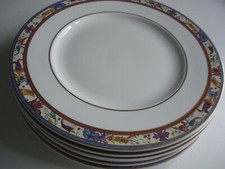 Villeroy & Boch Heinrich 6 Teller Speiseteller Madeleine Filet-rouge