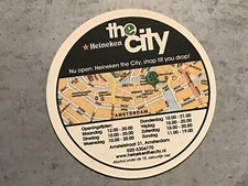 Heineken Bierdeckel The City Amsterdam