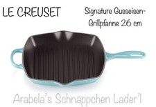 LE CREUSET Le Creuset Signature Gusseisen-Grillpfanne Quadratisch 26 cm Karibik