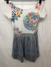 Desigual Kinderkleid Größe 07/08 Jahre Ref19SGVKXK/1000 Neu