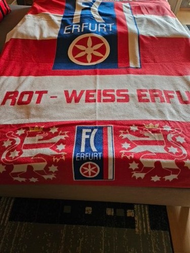 Rot weiss erfurt decke - weiss,