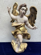 Barock Putto Engel mit Flügel 18 Jahrhundert Vergoldet