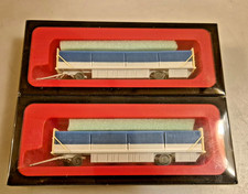2x Preiser 21022 Zaunwagen mit