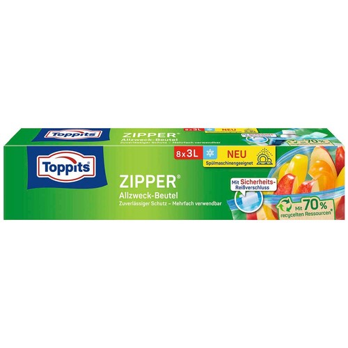 Toppits gefrierbeutel zipper - gefrierbeutel,
